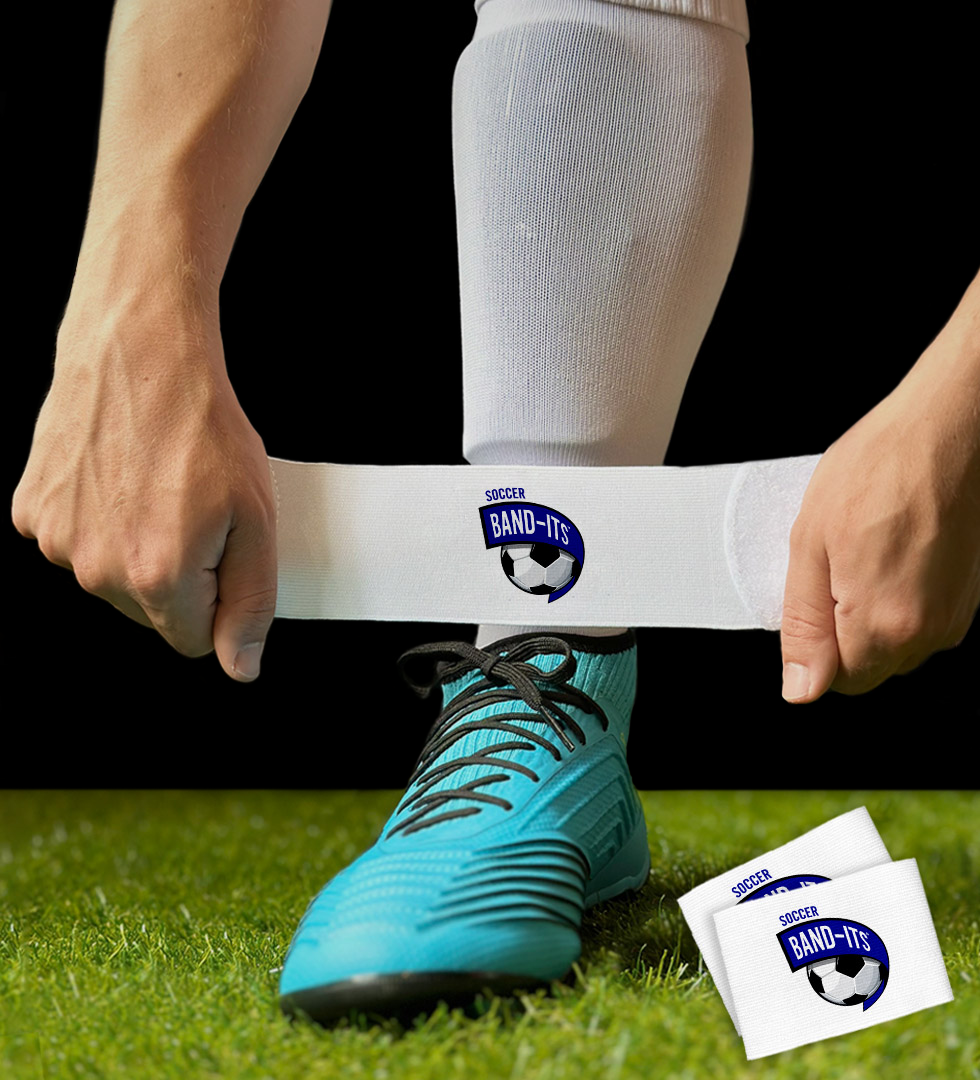 Branded Guard Stays | Soccer Band-Its – Soccer Band-Its Store